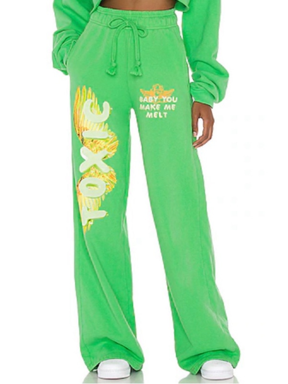 Boys Lie x Revolve Toxic Love Brady Pants in Neon Green Women’s Size Medium